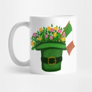 St. Patrick’s Day Hat With Flowers Mug